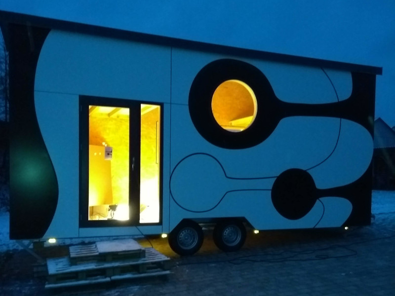 Das Winzhaus im Bau