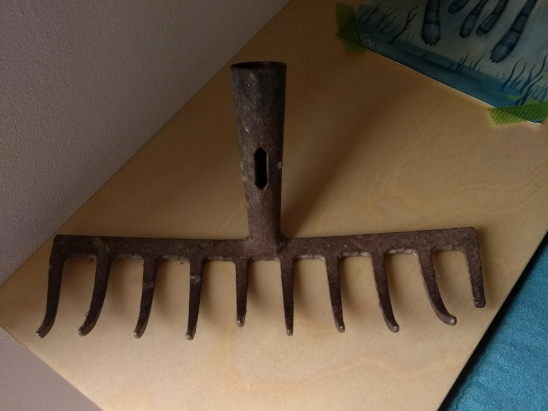 Wiederverwendete Materialien im Haus
